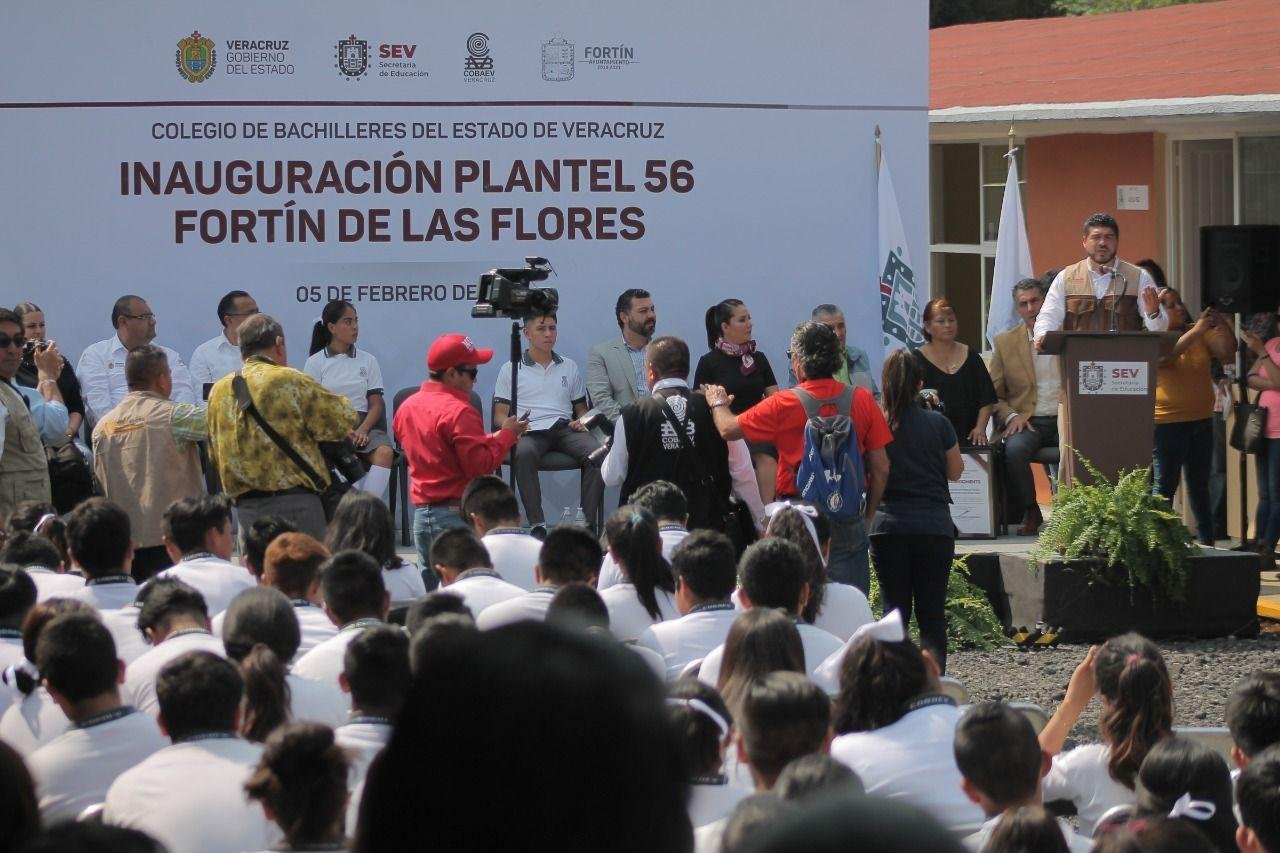 INAUGURACIÓN COBAEV 56, FORTÍN (1)