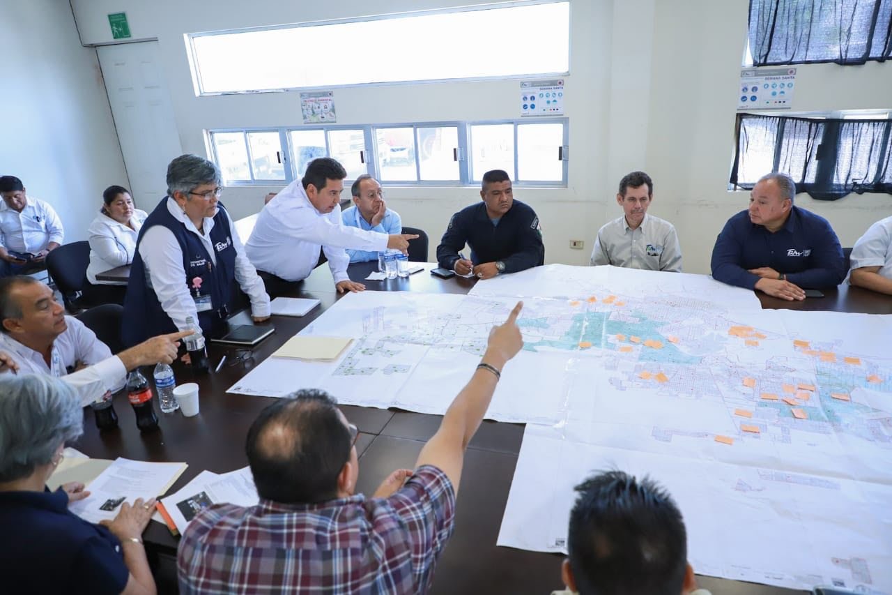 TAM-106-2019.-Atiende personal del Gobierno de Tamaulipas contingencia por inundaciones en Reynosa (4)