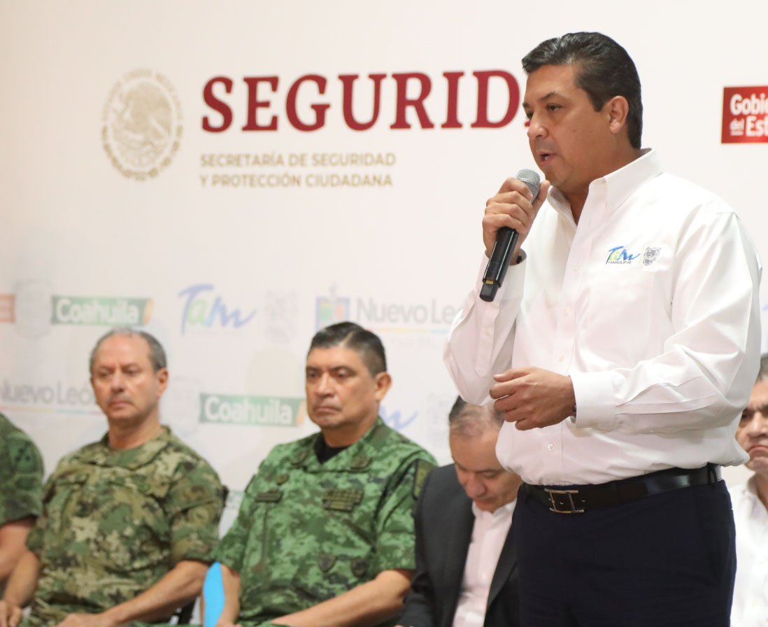 TAM-145-2019.-Se realiza reunión del Gobernador de Tamaulipas con los Secretarios de Seguridad, SEDENA Y SEMAR (2)