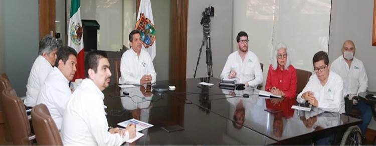 REUNION DEL GABIENETE DE SALUD....