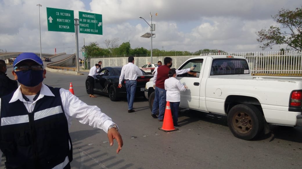 SST-172-2020.-Activará Tamaulipas operativos sanitarios en puentes fronterizos (2)