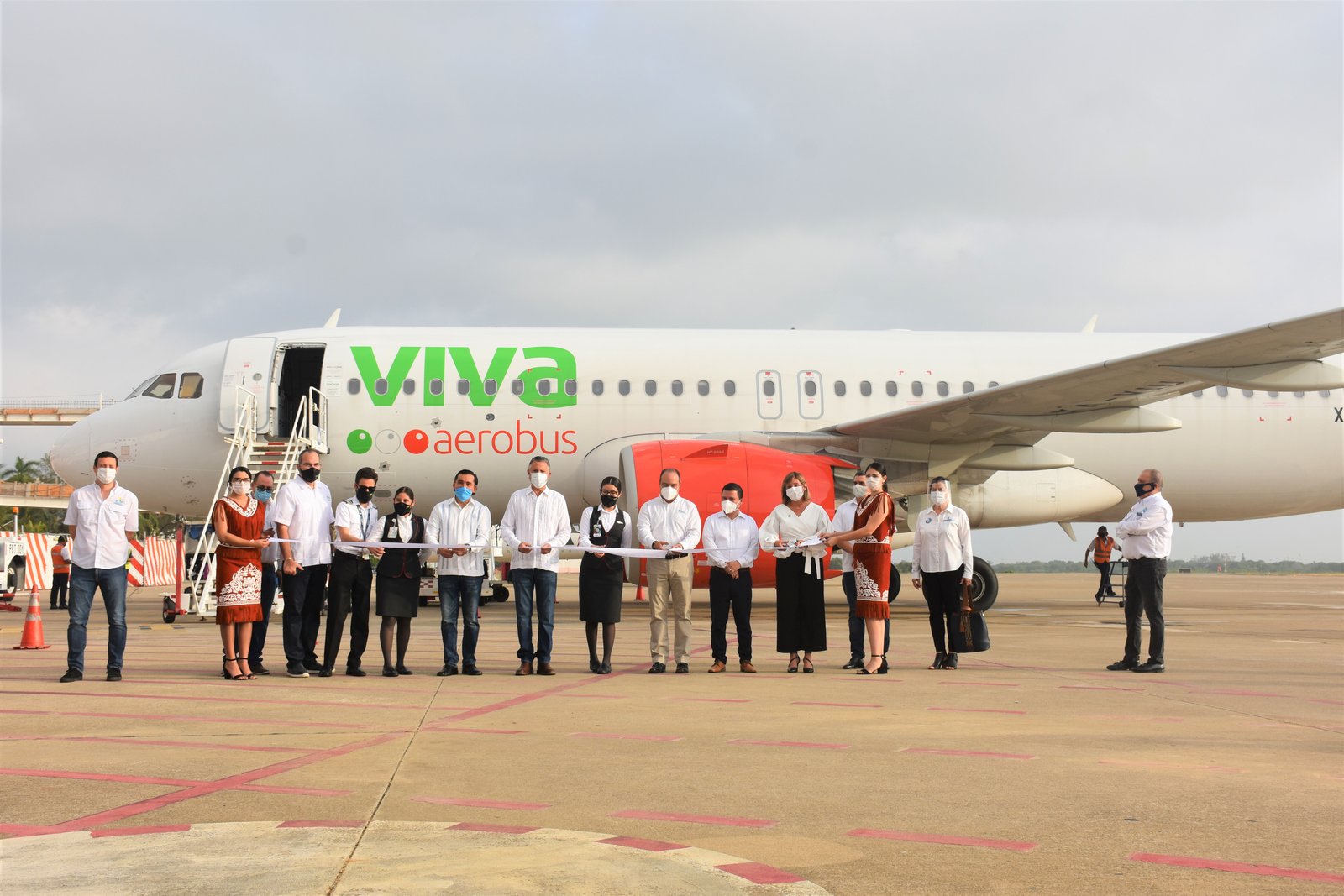STU-058-2020.-Tamaulipas recibe vuelo inaugural de Viva Aerobus, conectando CDMX con Tampico (3)