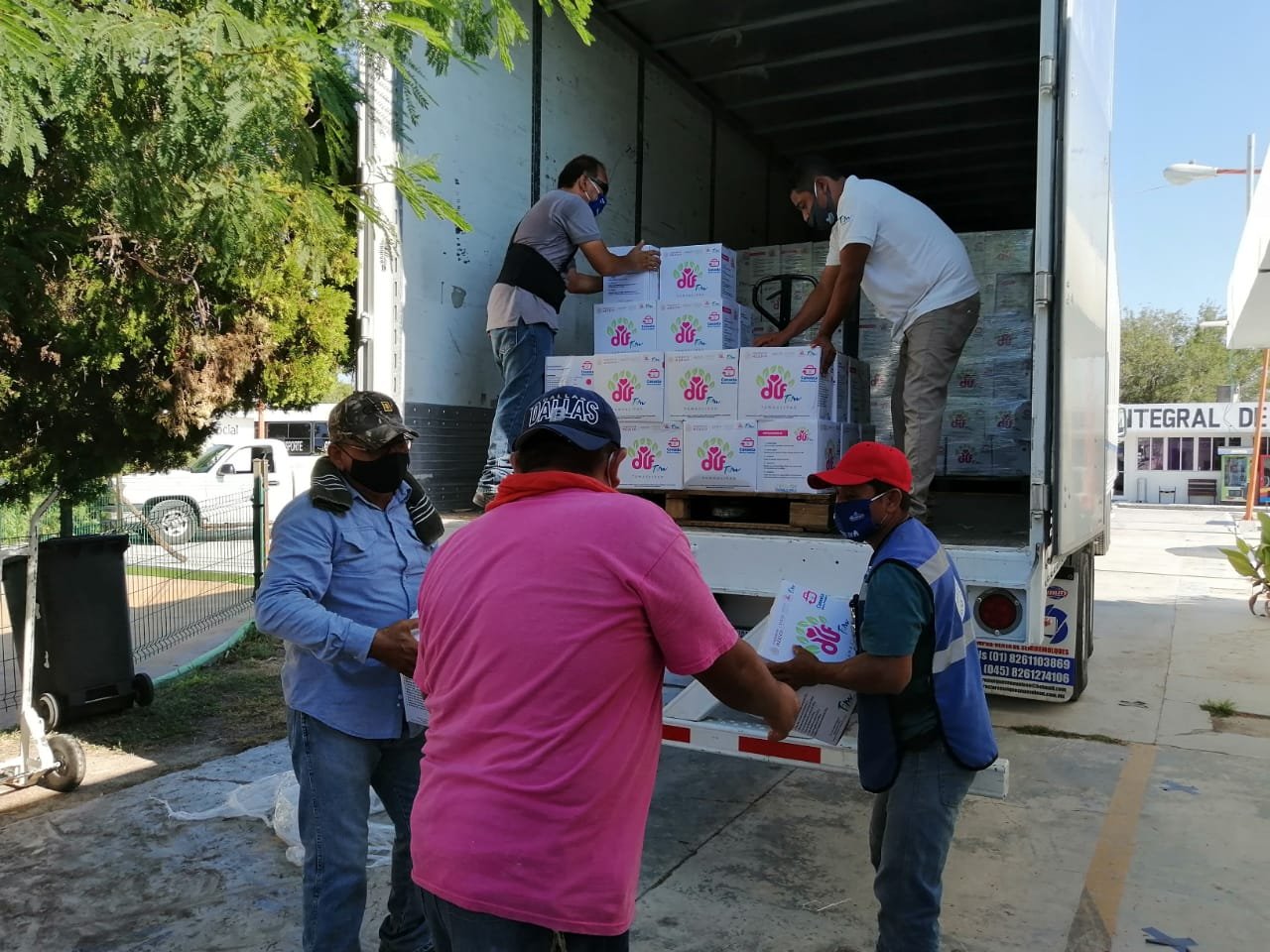 DIF-053-2020.-Entrega DIF Tamaulipas despensas a familias en situación de vulnerabilidad en el estado (2)