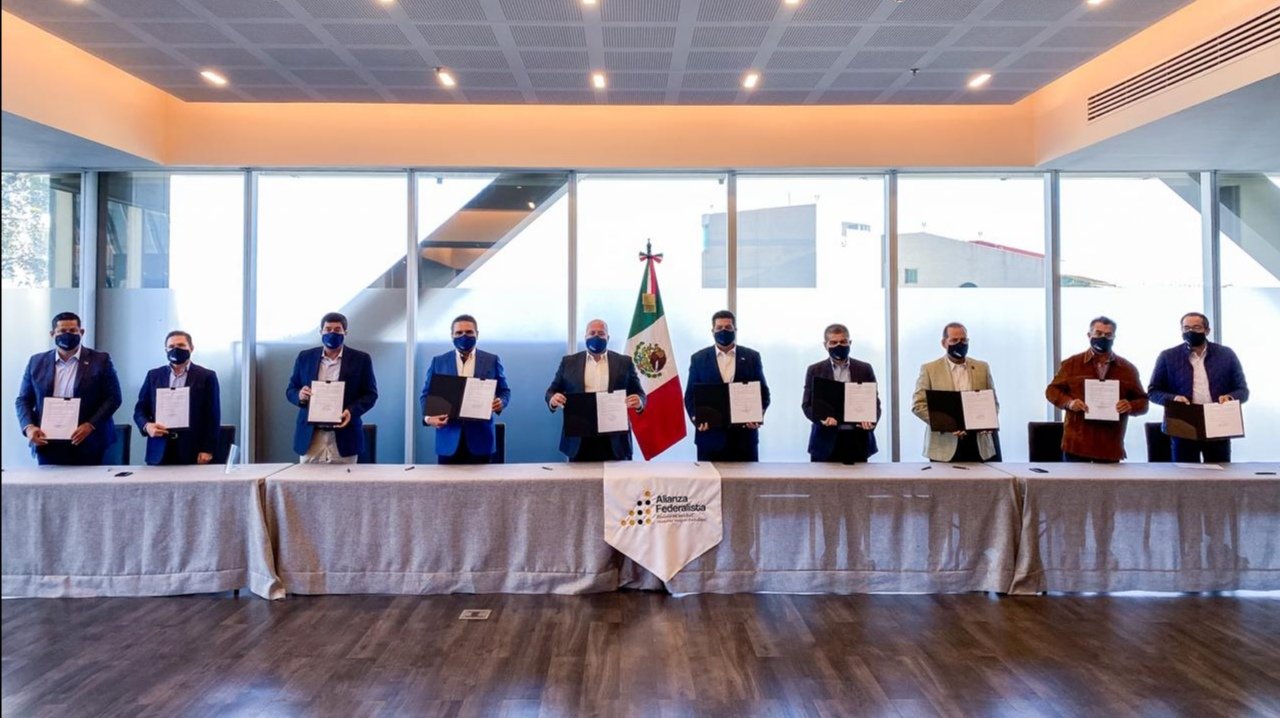 TAM-222-2020.-Recibe Tamaulipas a mandatarios de la Alianza Federalista