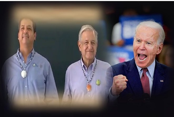 BIDEN CABEZA Y AMLO