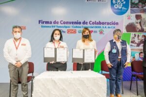 DIF-018-2021.-Firma Mariana Gómez convenio de colaboración con Oxxo Tamaulipas, para promover oportunidades laborales para adultos mayores y personas con discapacidad (2)