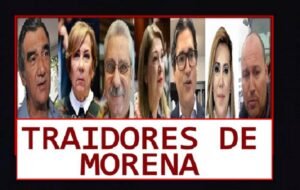 FOTO TRAIDORES DE MORENA