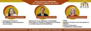 Integración de las Comisiones del Instituto Electoral de Tamaulipas (1)