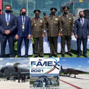 TAM-136-2021.-Asiste Gobernador de Tamaulipas en Feria Aeroespacial México FAMEX 2021.