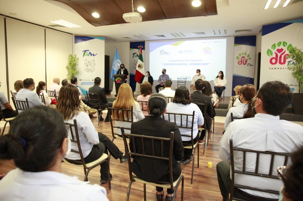 DIF-048-2021.-Se unen Gobierno del Estado, DIF Tamaulipas y UNODC para prevenir el tráfico ilícito de migrantes o refugiados (4)
