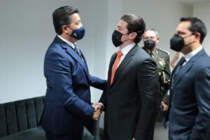 TAM-146-2021.-Gobernadores Francisco Cabeza de Vaca y Samuel García coinciden en la demanda de justicia presupuestal para las entidades (2)