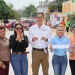 Inauguran pavimentación integral en la colonia Ferrocarrilera de Ciudad Madero