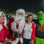 Desfile náutico ilumina el Canal de la Cortadura y reúne a miles de familias en Tampico