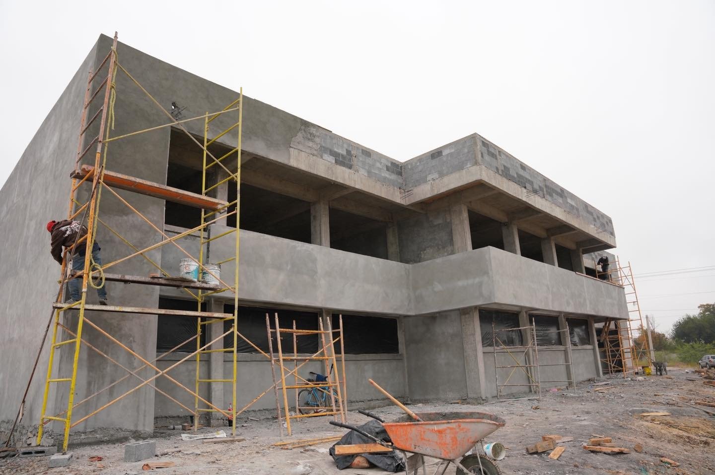 Avanza construcción de primaria en Ejido El Progreso de Nuevo Laredo ...
