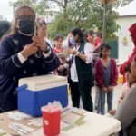 Amplia participación ciudadana en jornada de vacunación Drive-Thru