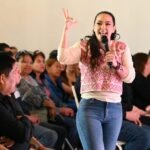 Olga Sosa destaca reformas sociales y proyectos hídricos en asamblea en Río Bravo