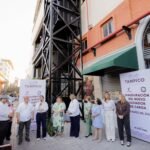 Entrega Mónica Villarreal nuevo elevador de carga en el Mercado Municipal de Tampico