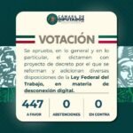 Aprueban derecho a la desconexión digital para trabajadores en México