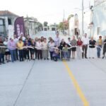 Erasmo responde a más compromisos con el pueblo, entrega obras de pavimentación