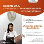 Recuerda completar tu acreditación para la convocatoria SNII 2026