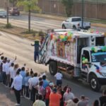 Caravana llena de color y alegría recorre Ciudad Madero para festejar a la niñez