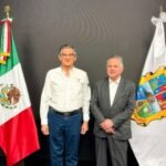 Refuerzan colaboración institucional en Tamaulipas con visita de Santiago Nieto