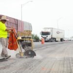 Avanza repavimentación en Segundo Anillo Periférico de Nuevo Laredo