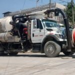 Realiza COMAPA Altamira mantenimiento preventivo en drenajes de la Nuevo Tampico