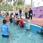 Inaugura DIF Tampico carril para rehabilitación física en la Alberca de Puertas Coloradas