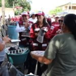Blanca Guzmán recorre Nuevo Lomas del Real para promover proyectos de la Cuarta Transformación