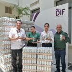DIF Tampico recibe donativo de más de 3 mil latas de agua purificada